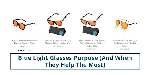 Blue Light Glasses Purpose