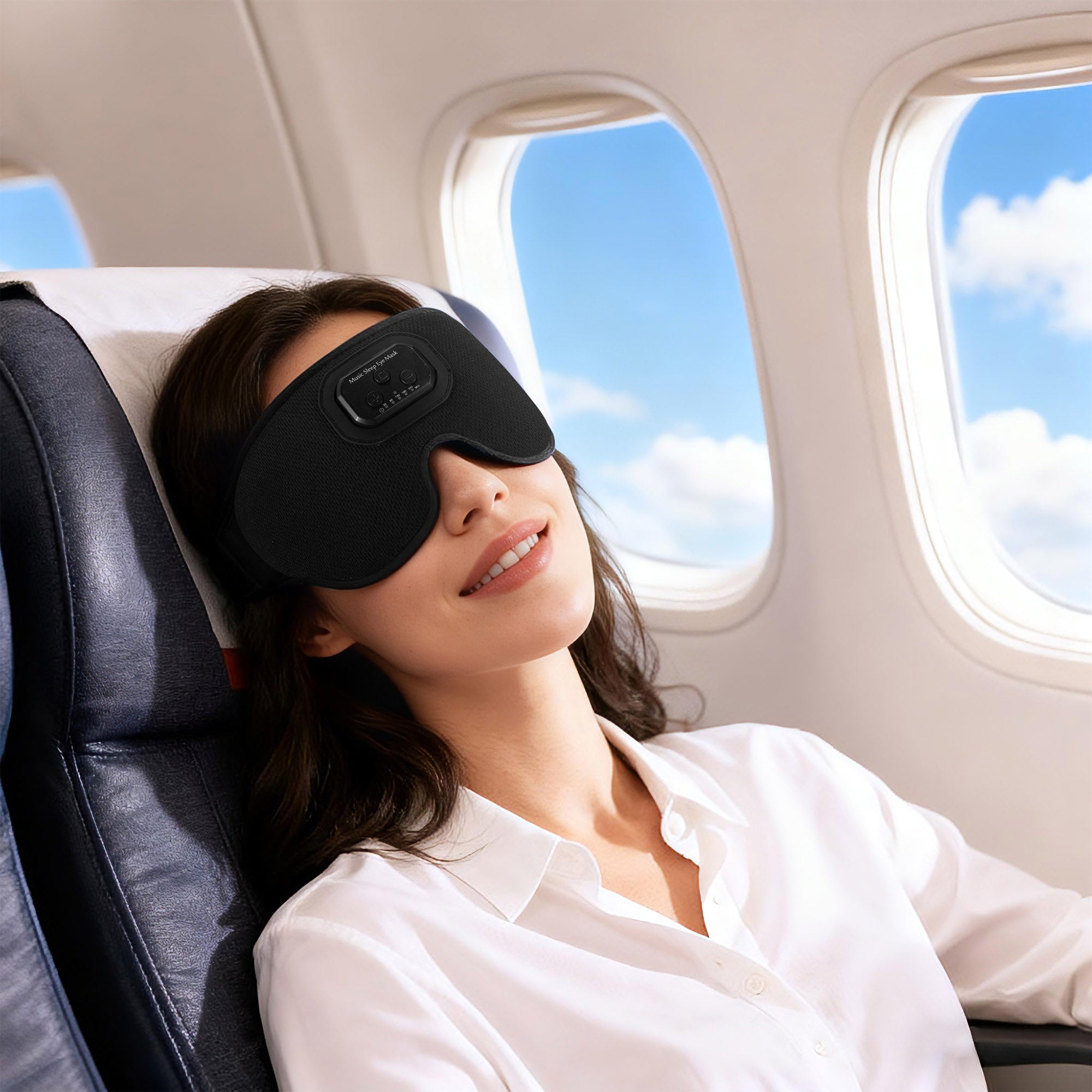 Plush Bluetooth Sleep Mask