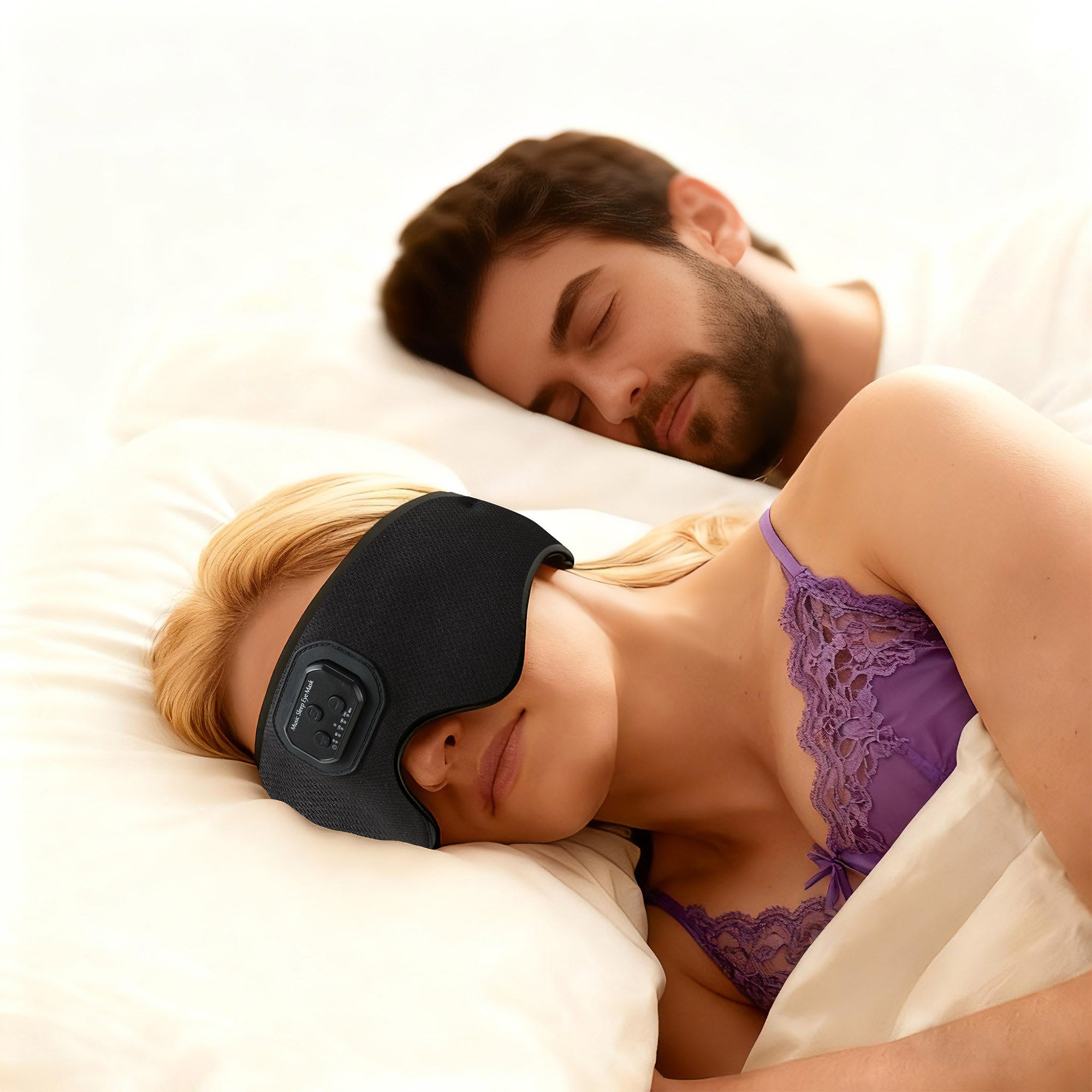 Plush Bluetooth Sleep Mask