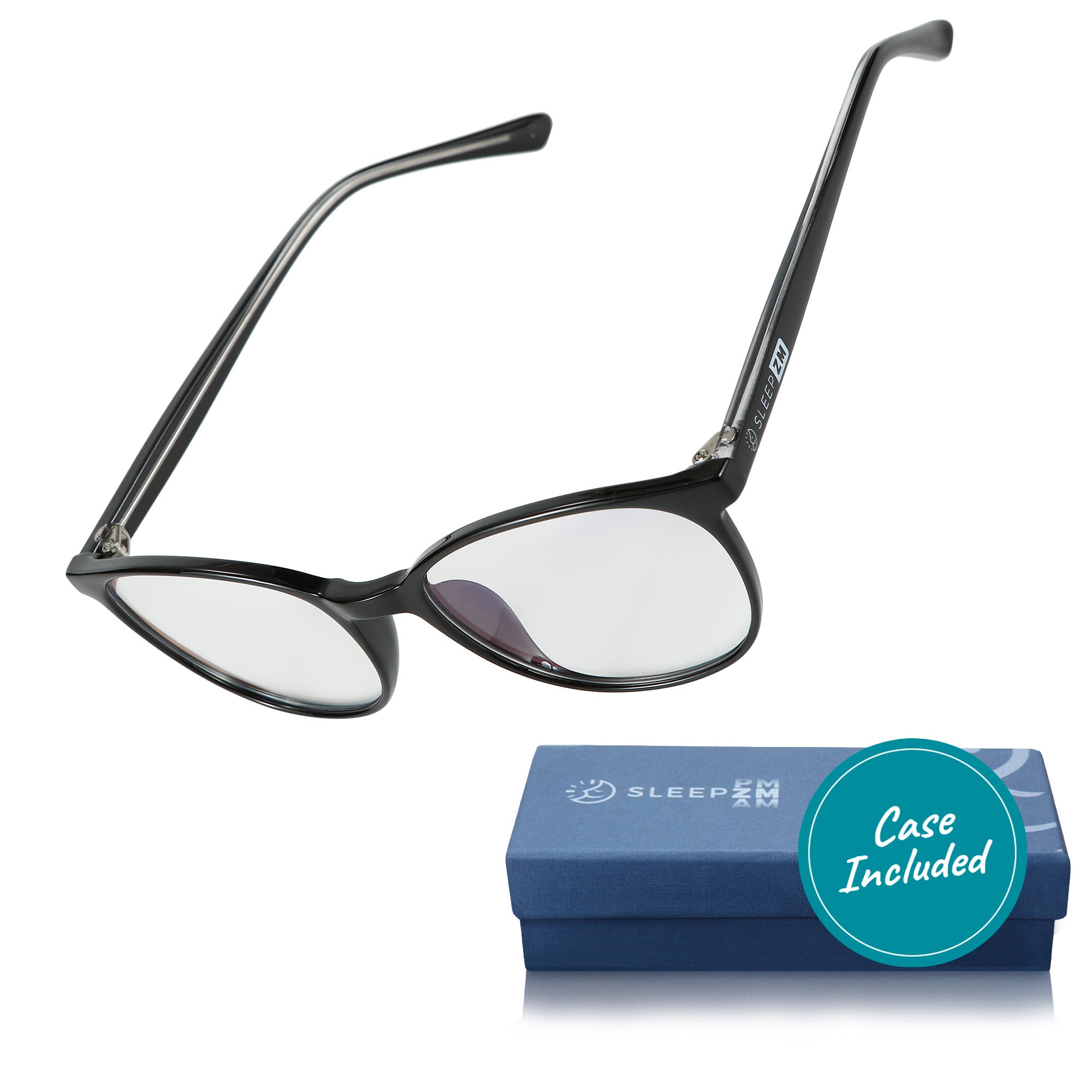 Day-Time Taylor Kids Blue Light Blocking Glasses - Black