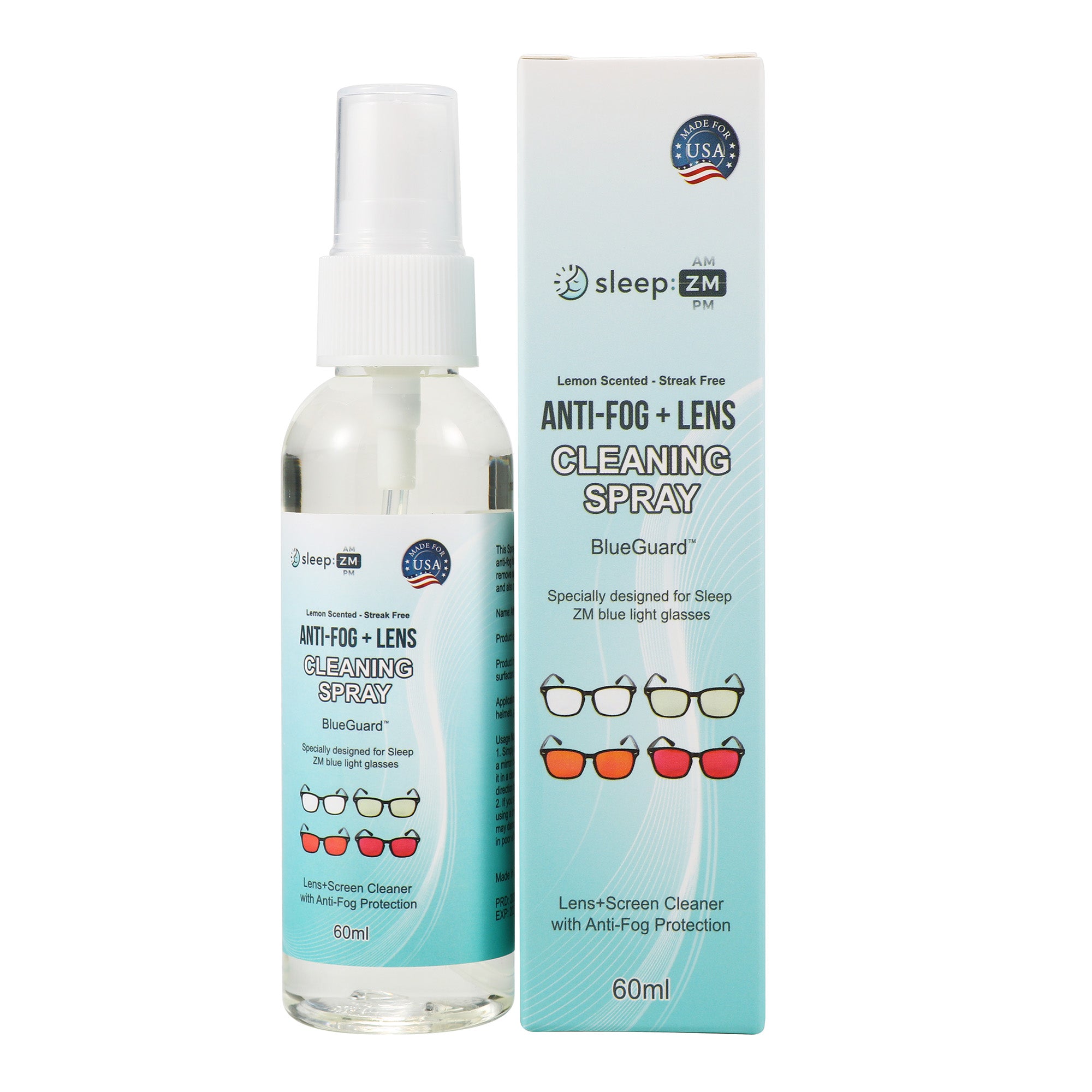 Blue Guard Anti-fog Cleaning Spray