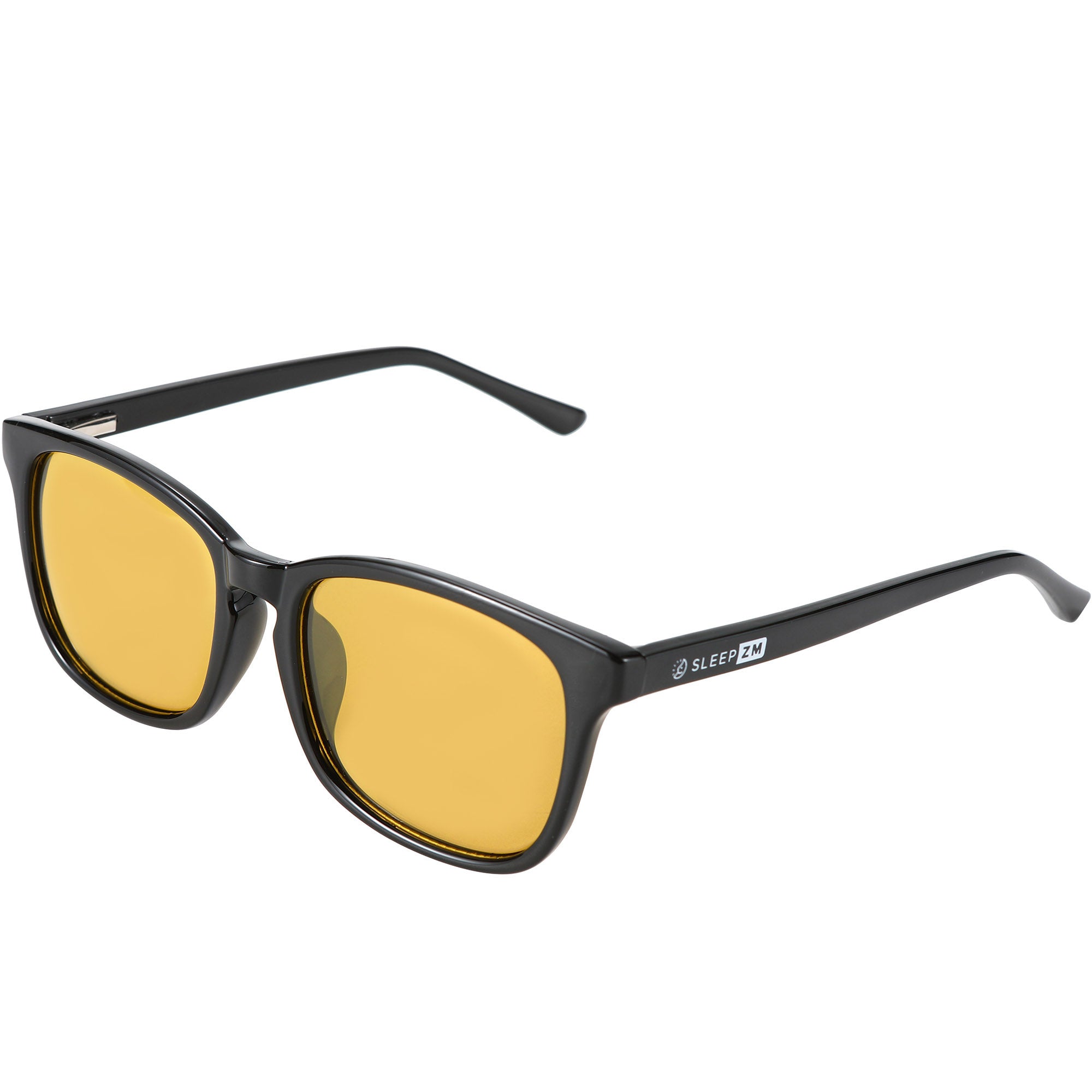 Night-time Driving Wayfarer Blue Light Blocking Glasses - Black