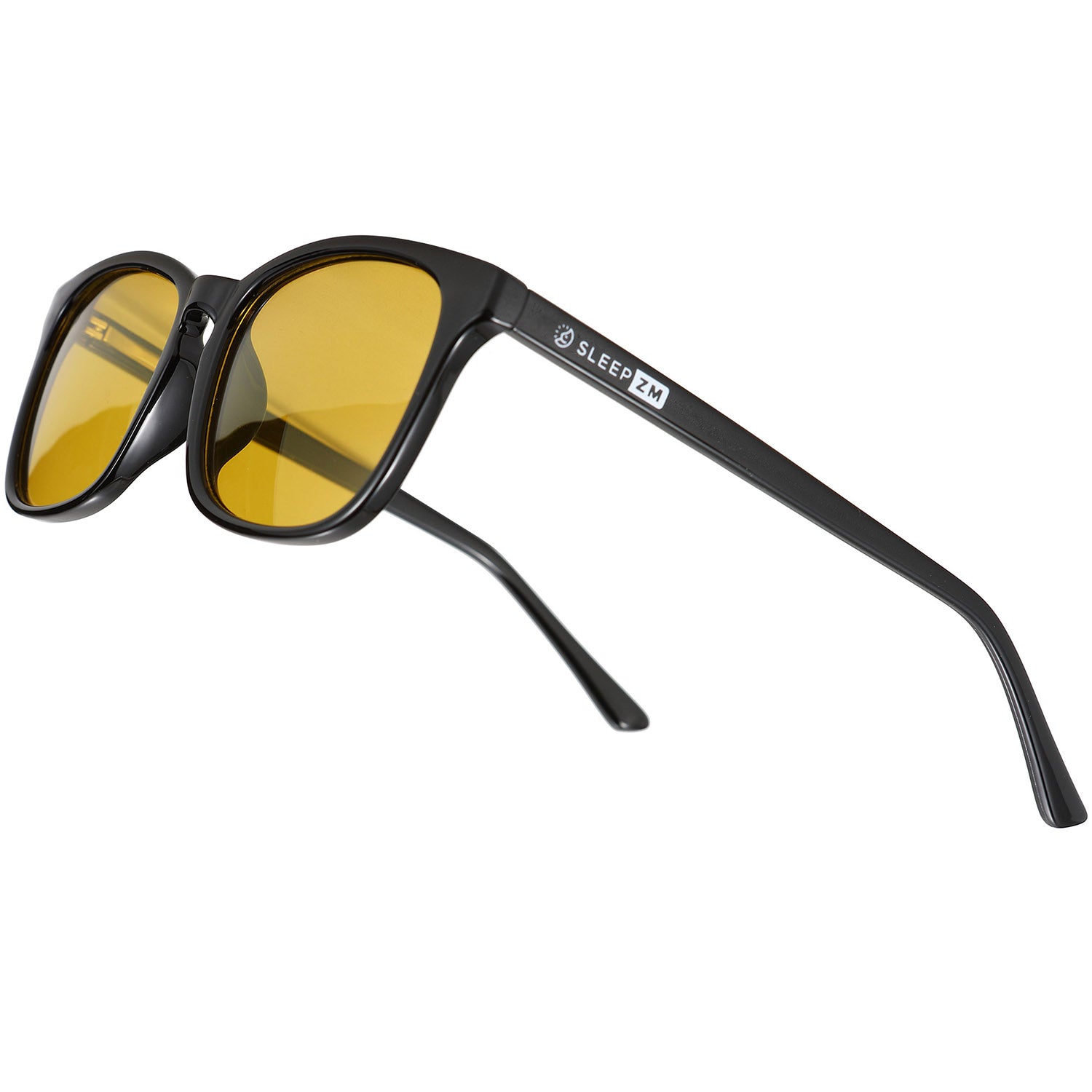 Night-time Driving Wayfarer Blue Light Blocking Glasses - Black