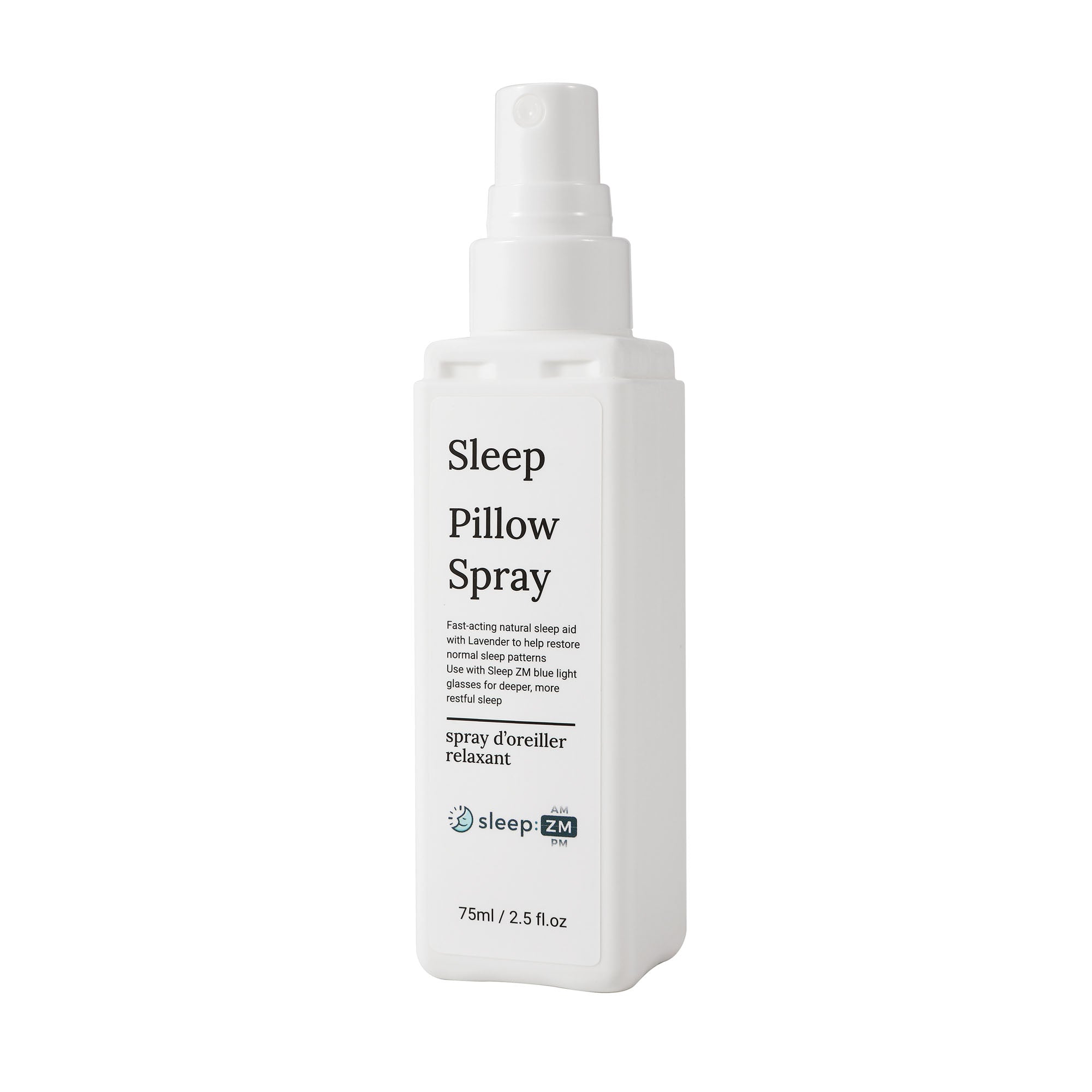 Sleep Pillow Spray bottle on a white background