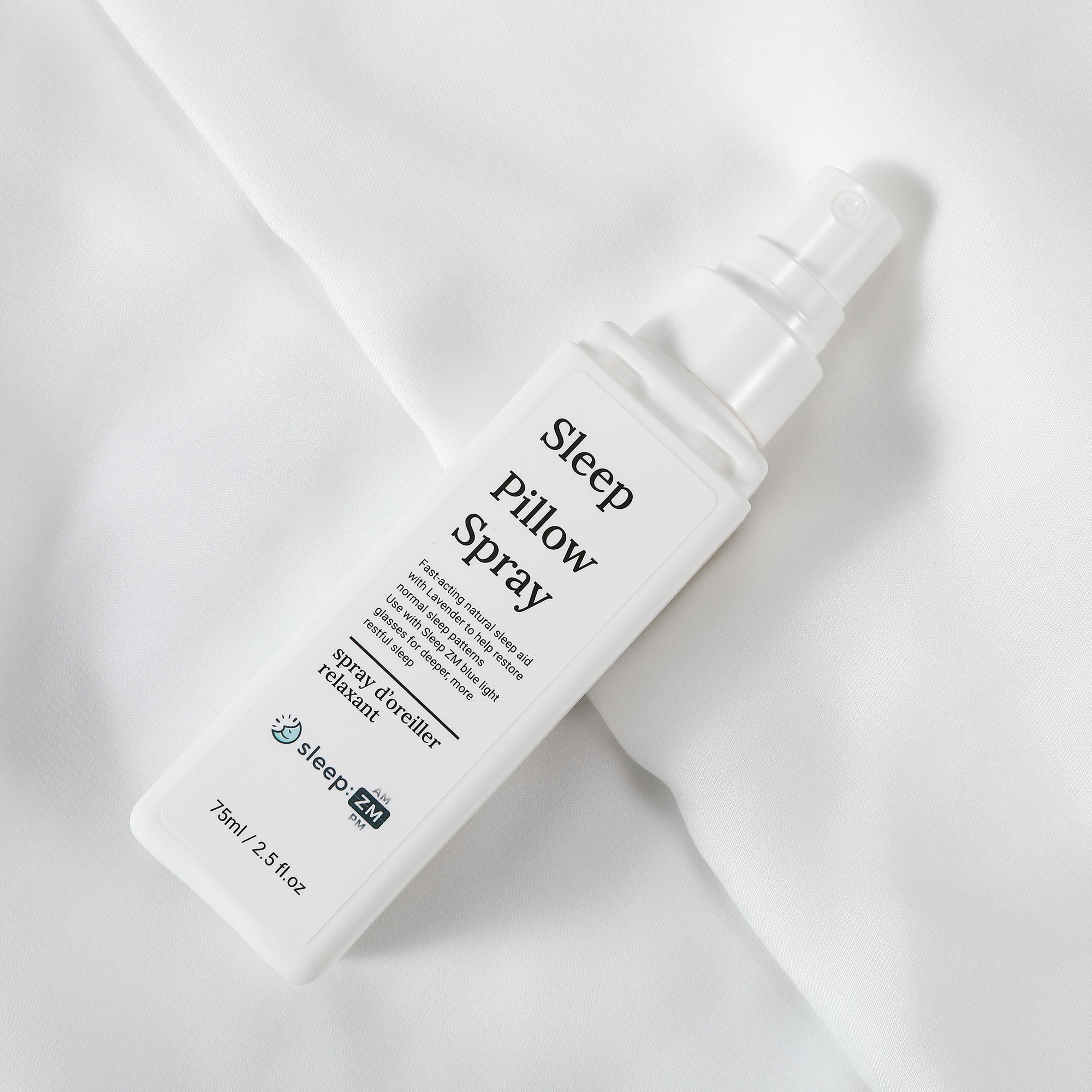 Sleep Pillow Spray bottle on a white background