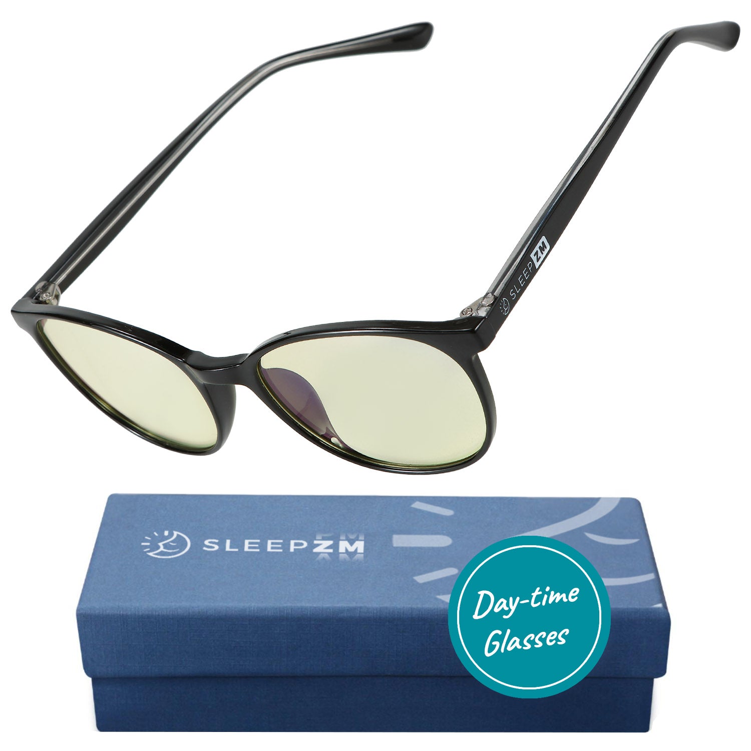 DaytimeMax Taylor Kids Blue Light Blocking Glasses - Black