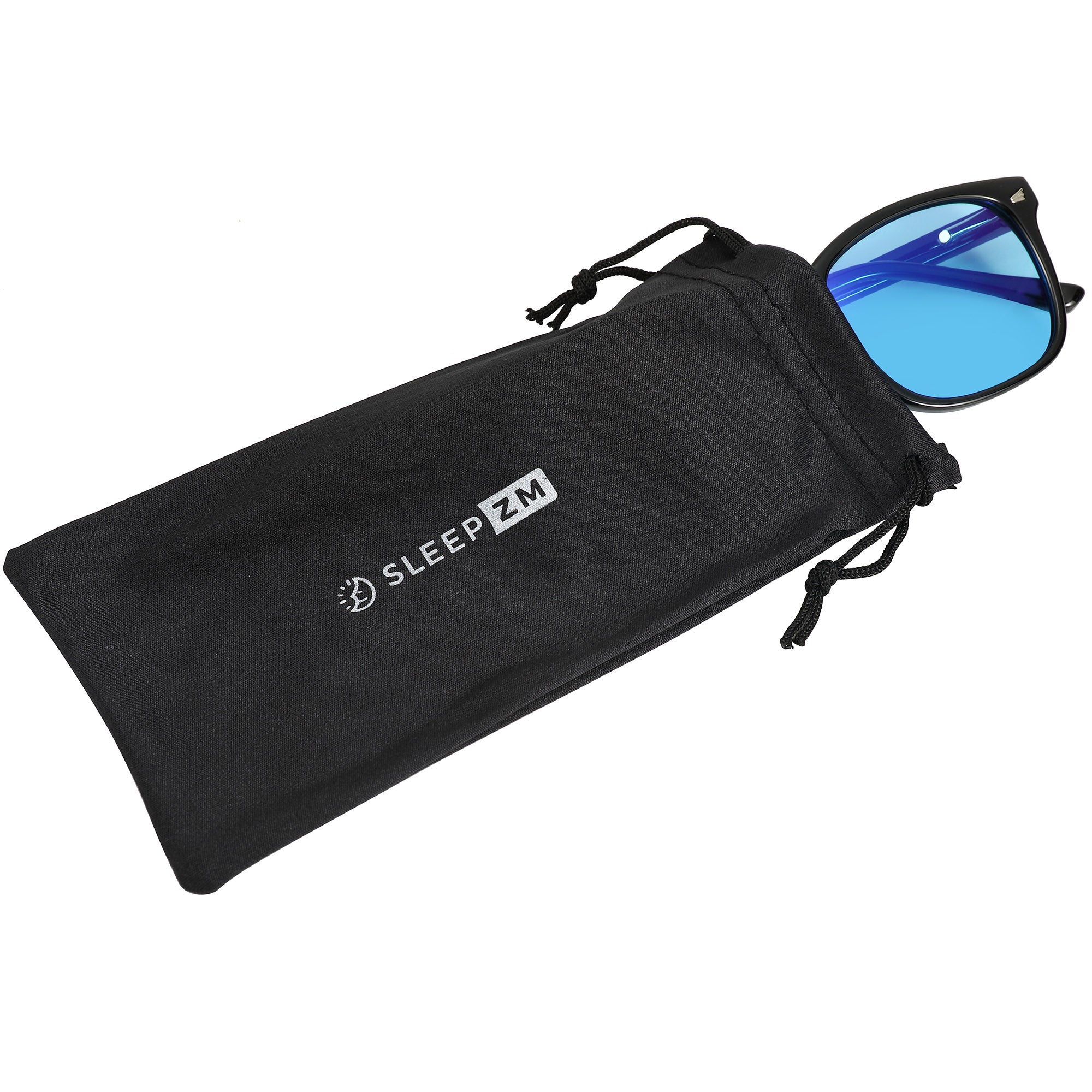 FlickerAid Black Wayfarer - Blue