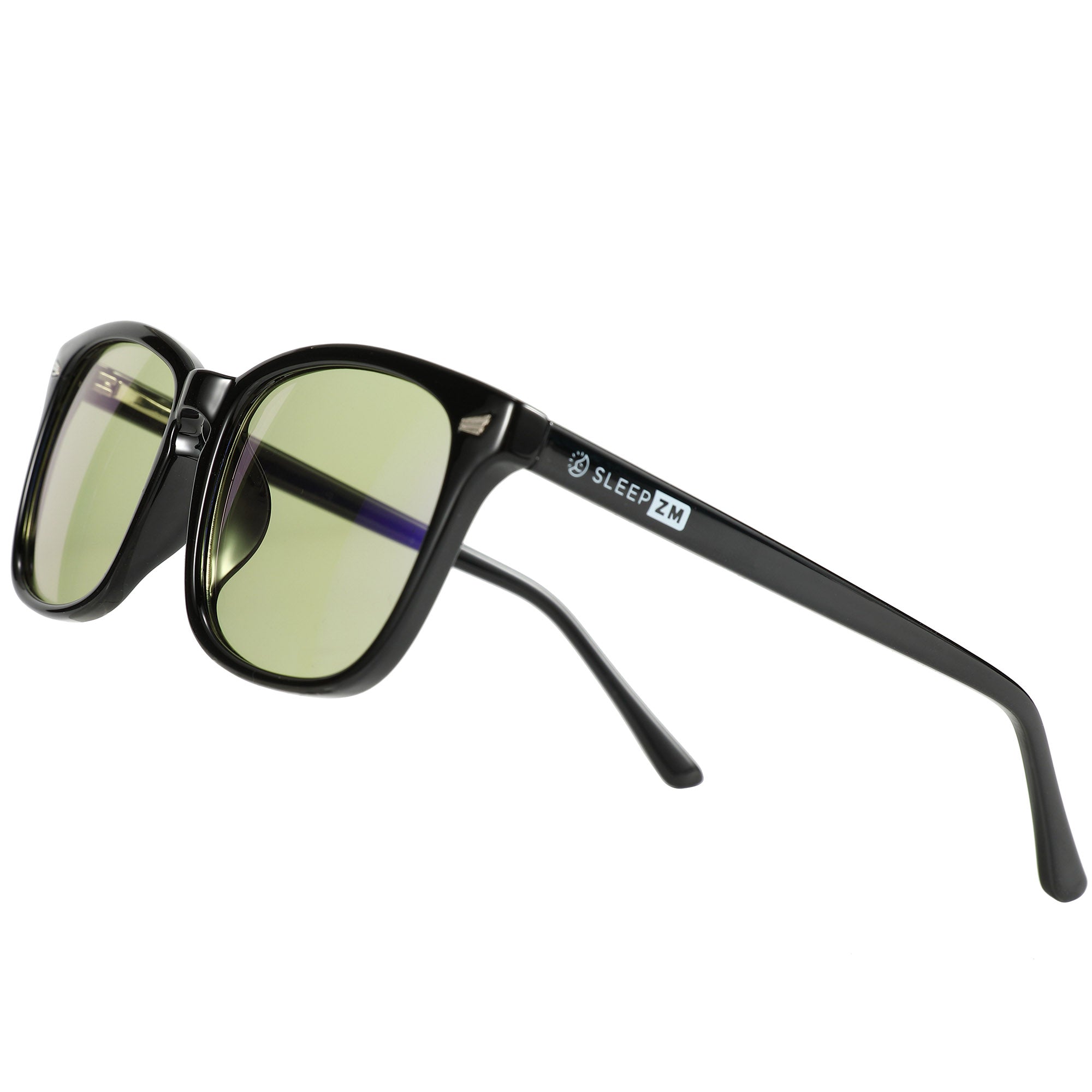 ColorAid Black Wayfarer - Green