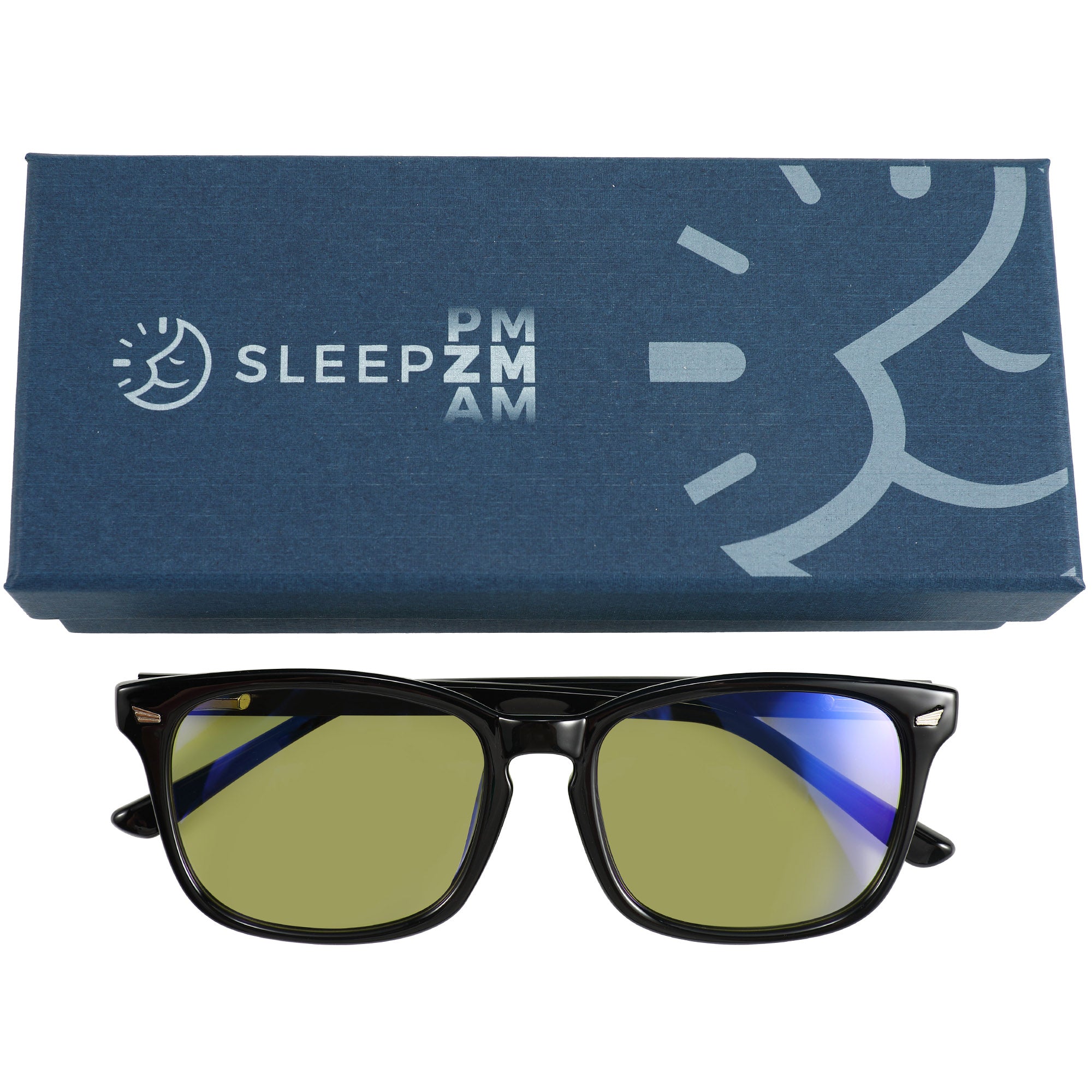 ColorAid Black Wayfarer - Green