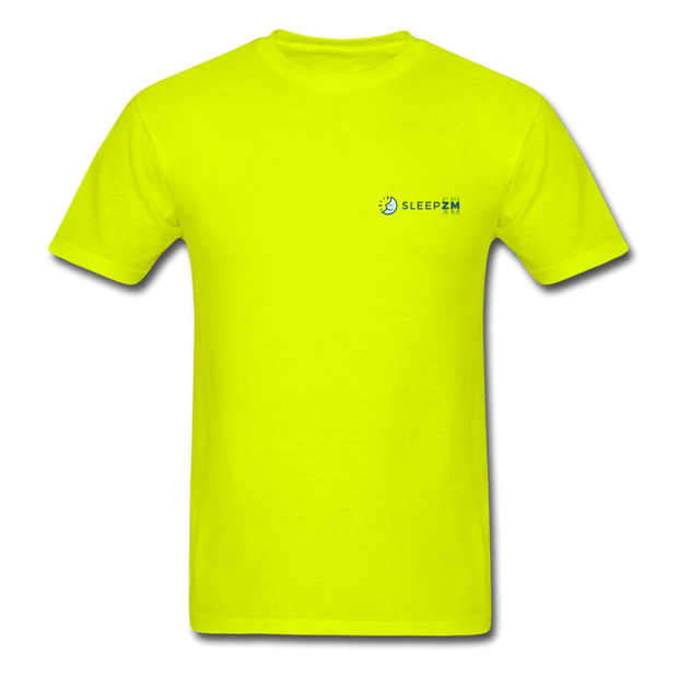 Men's Official Sleep ZM T-Shirt - safety green