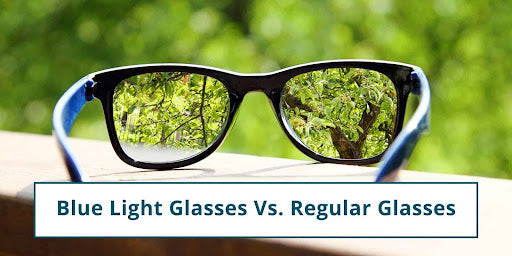Blue Light Glasses Vs. Regular Glasses