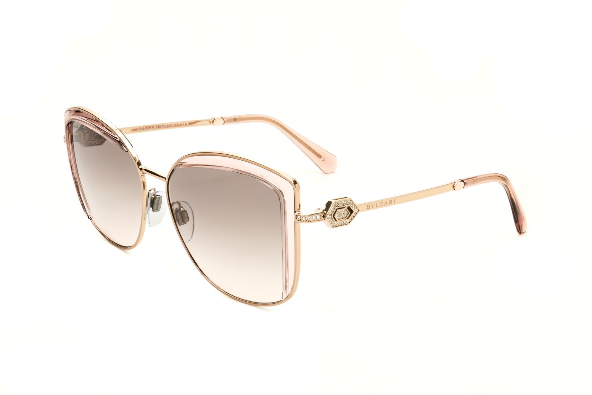 PINK GOLD TRANSPARENT PINK variant second image