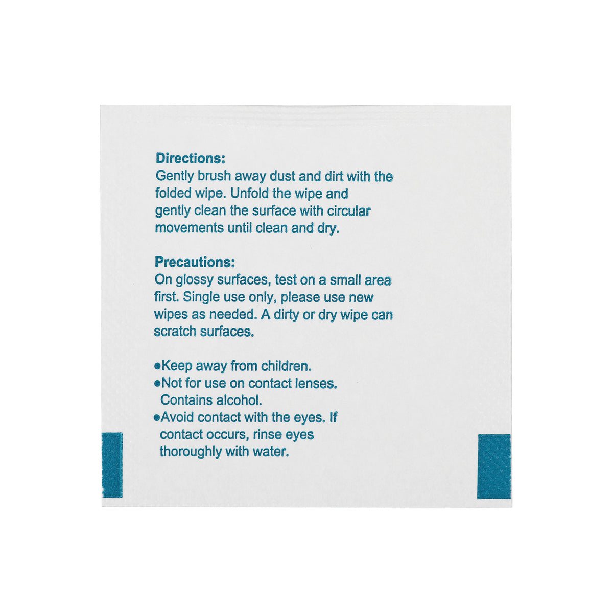 BlueGuard Anti-fog Cleaning Wipes
