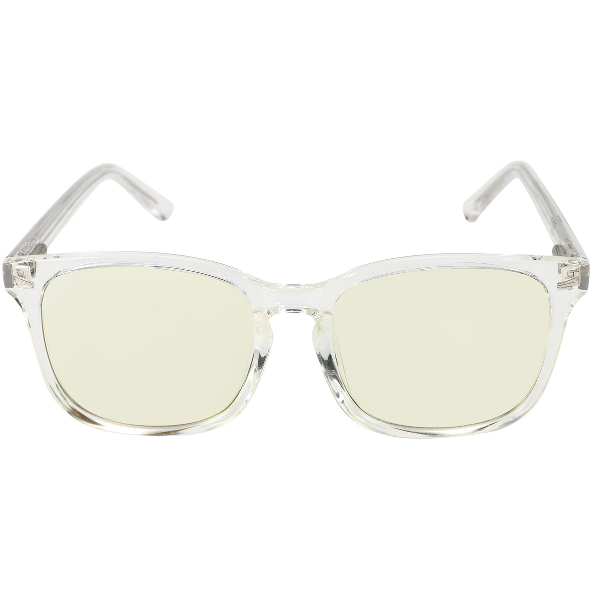 ScreenAid Yellow Wayfarer Blue Light Glasses – Crystal