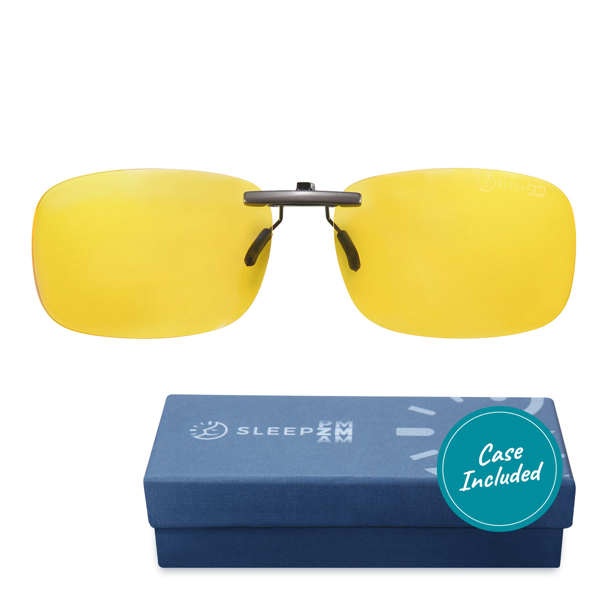 ScreenAid Yellow Clip-On Blue Light Glasses