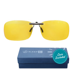 ScreenAid Yellow Clip-On Blue Light Glasses