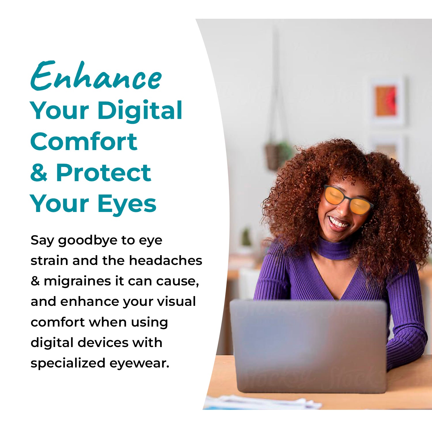 Night-time Taylor Kids Blue Light Blocking Glasses - Black