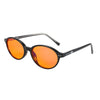 SleepAid Orange Ivy Blue Light Glasses – Black