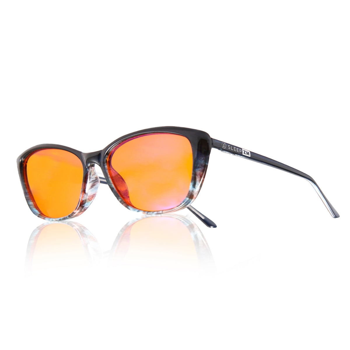 Blue Mystic Night‑Time Mystic blue light blocking glasses with amber lenses