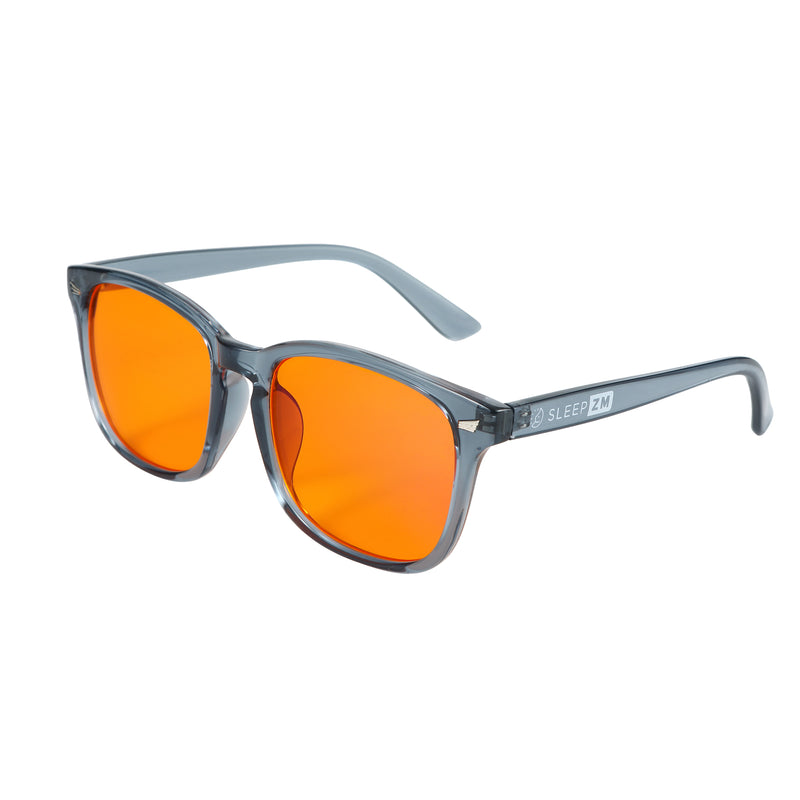 Night-time Wayfarer Blue Light Blocking Glasses - Blue