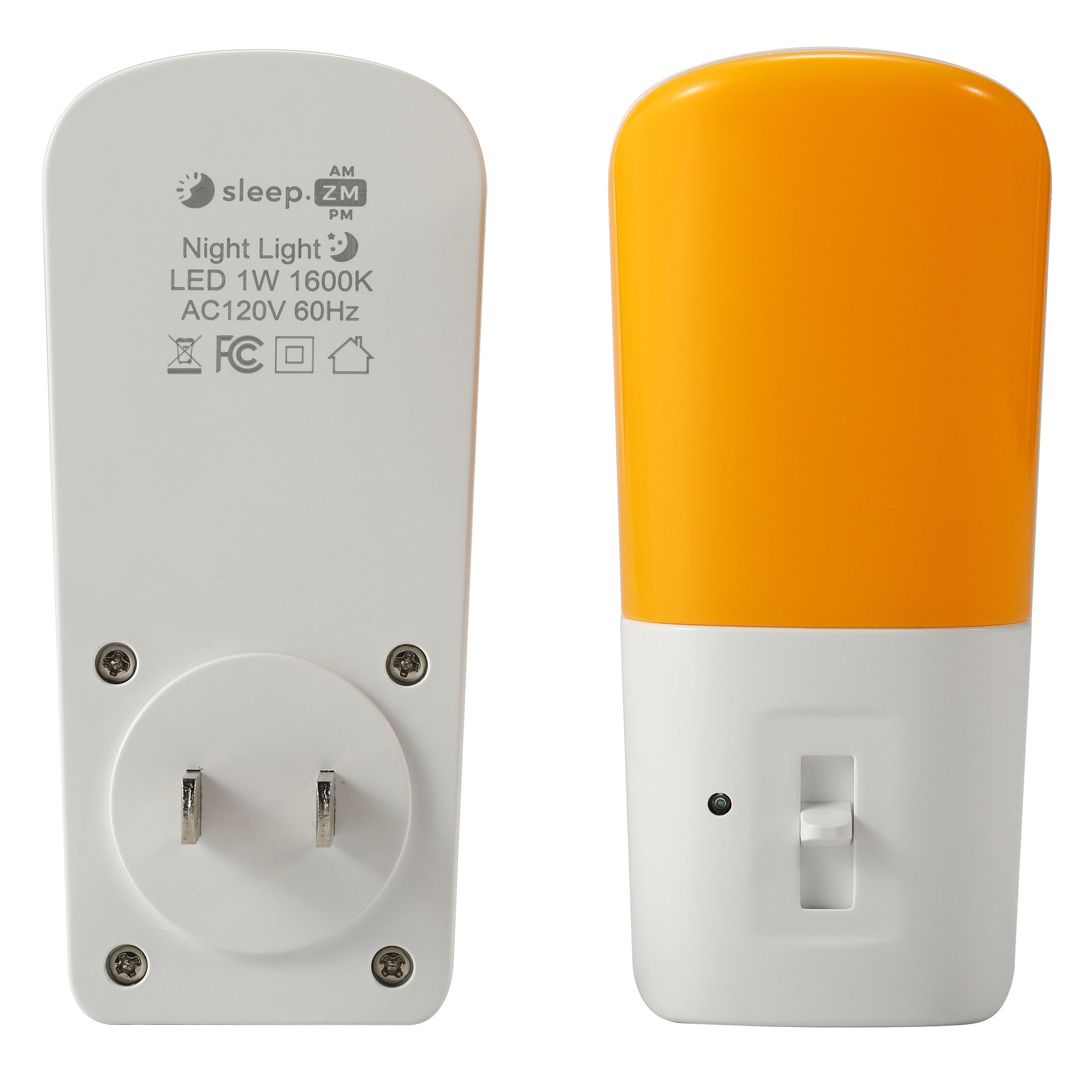 Amber Plugged-In Night Light