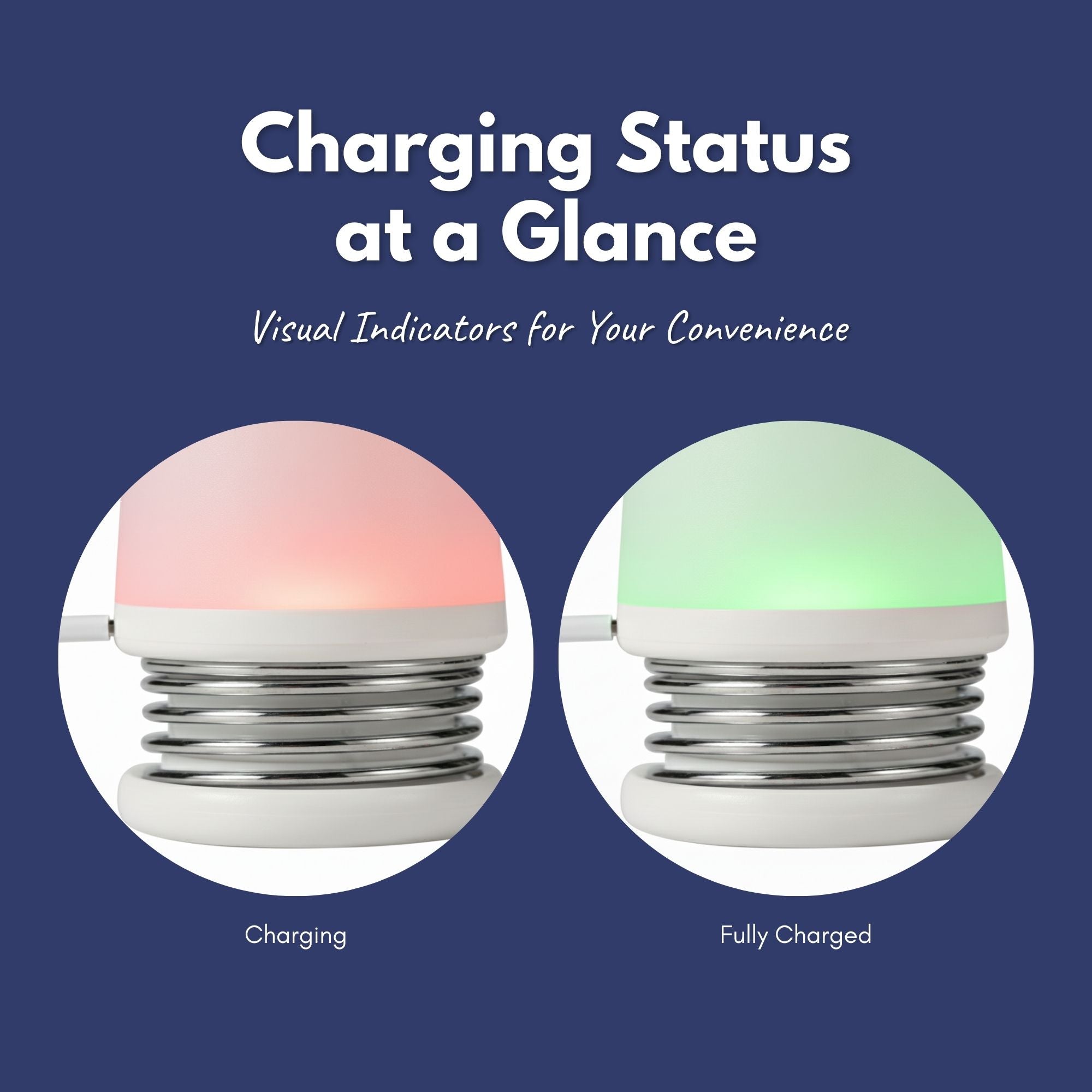 Amber Push Night Light