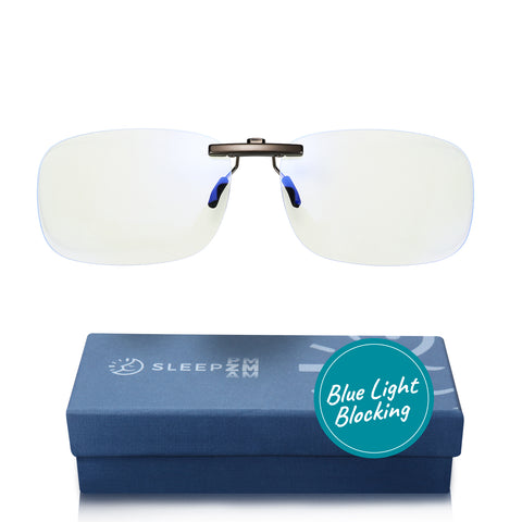Metal Clip On Style Blue Light Glasses – Sleep ZM
