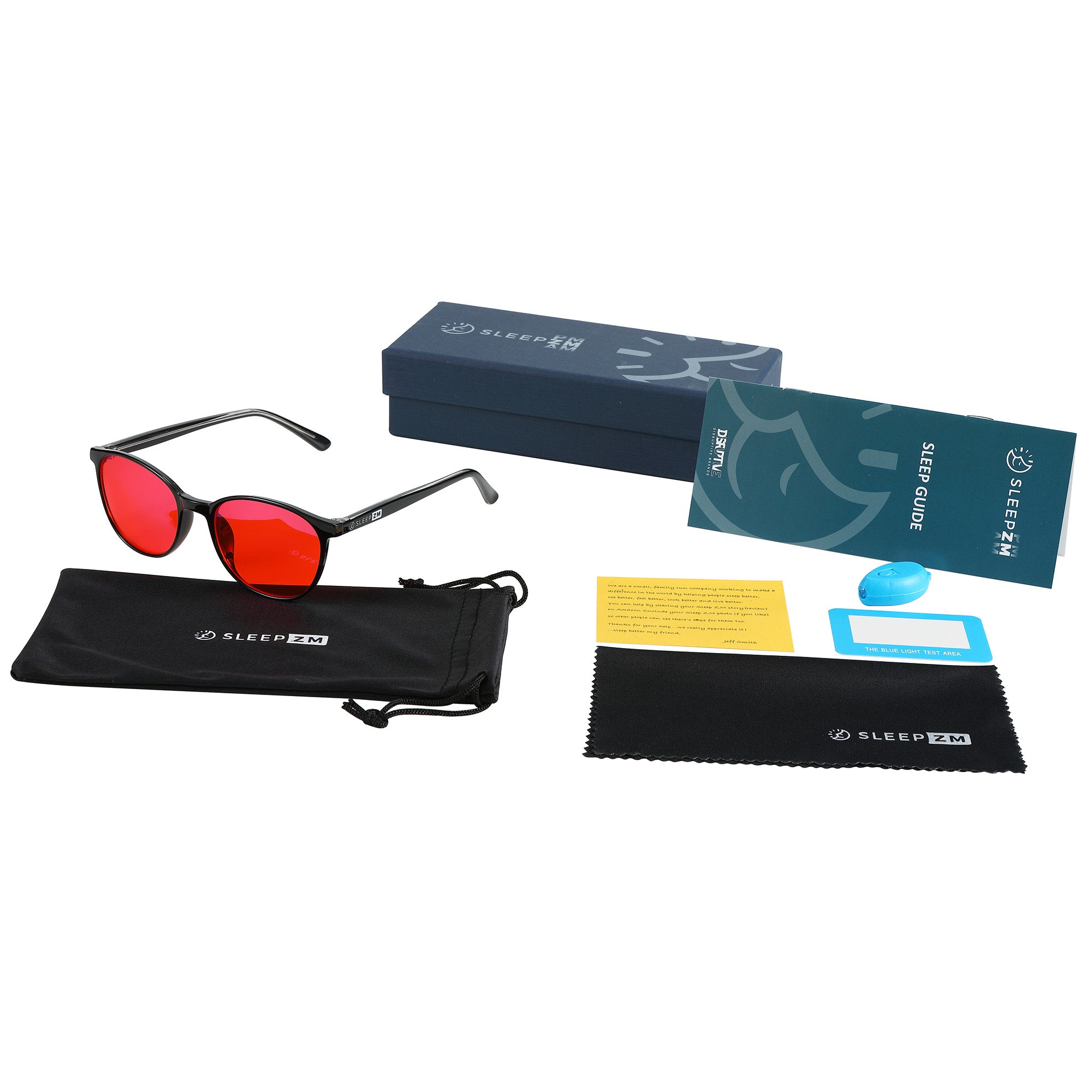 Night-TimeMax Taylor Kids Blue Light Blocking Glasses - Black