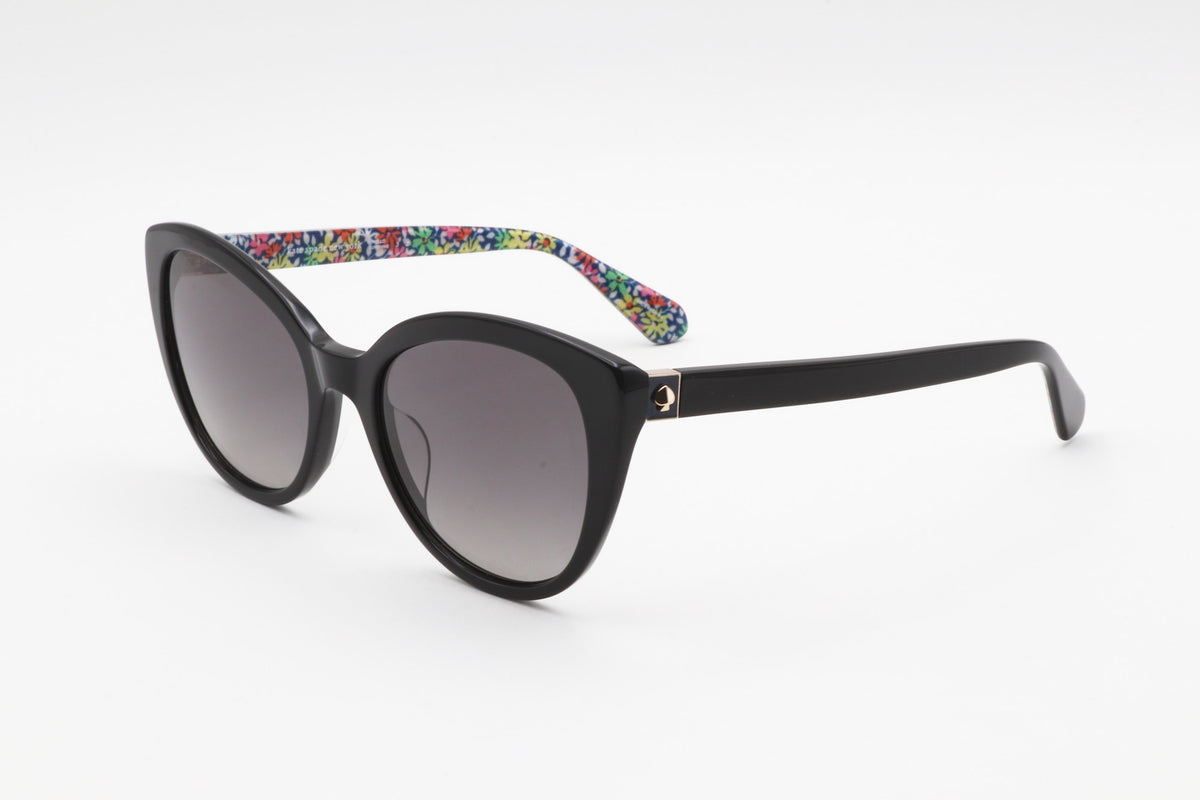 black front / multicolor floral temples variant second image