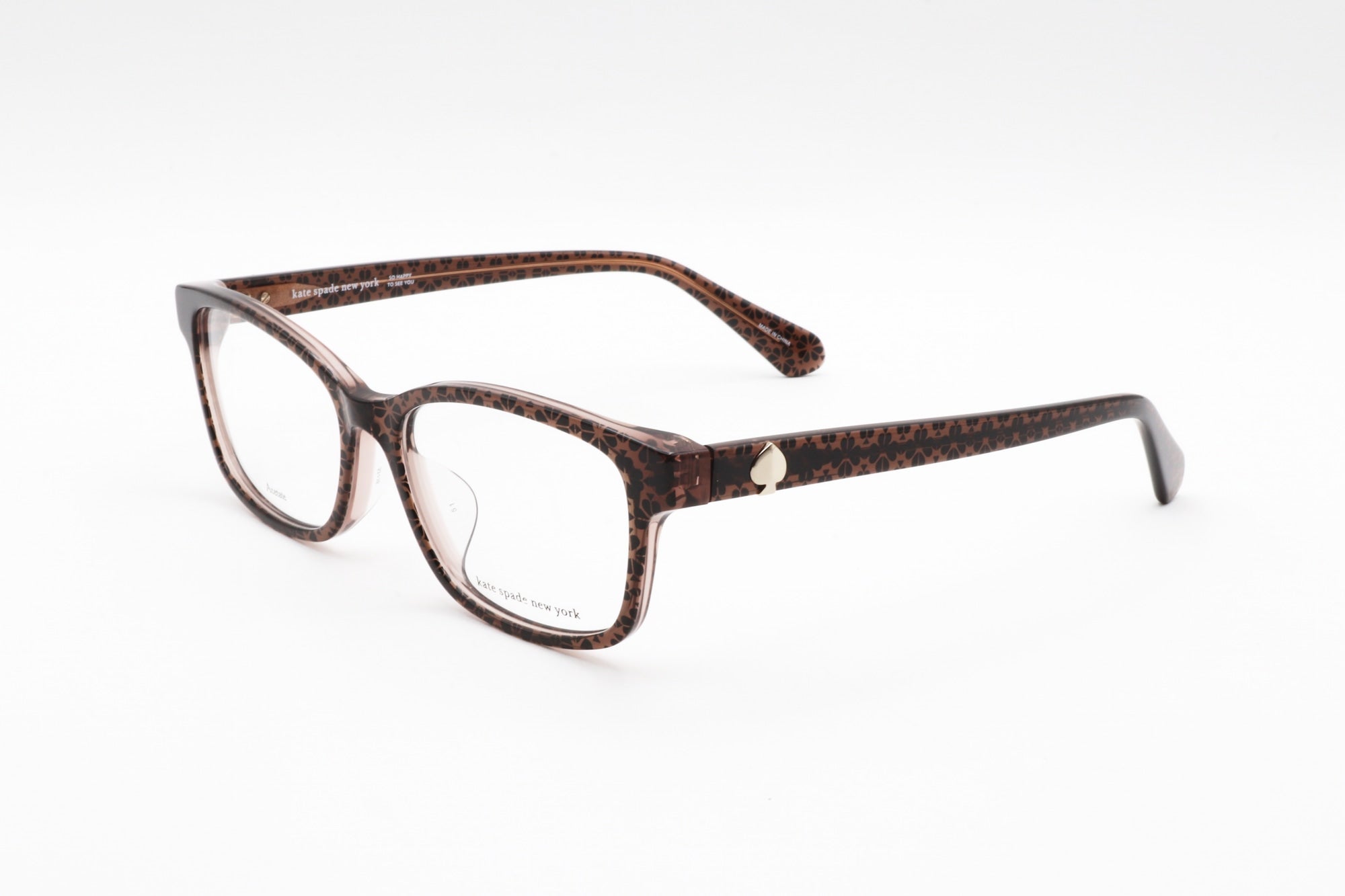 TRANSPARENT BROWN HONEY TWEED variant second image