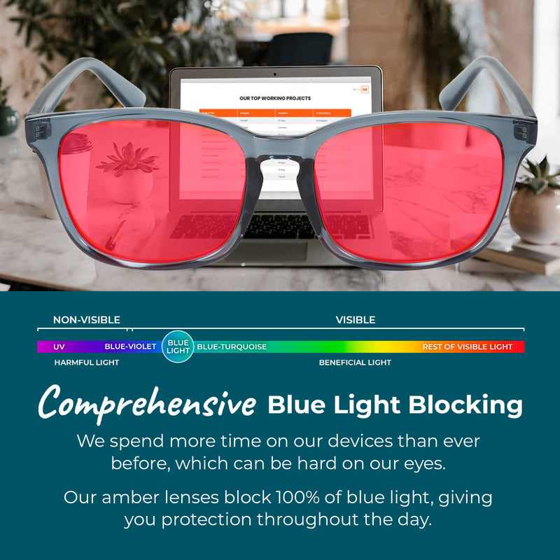 Night-timeMax Wayfarer Blue Light Glasses - Blue