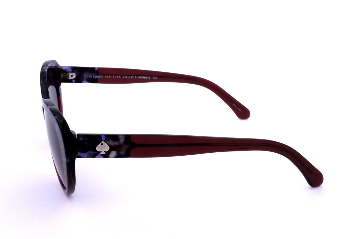 BLUE HAVANA BURGUNDY variant third image