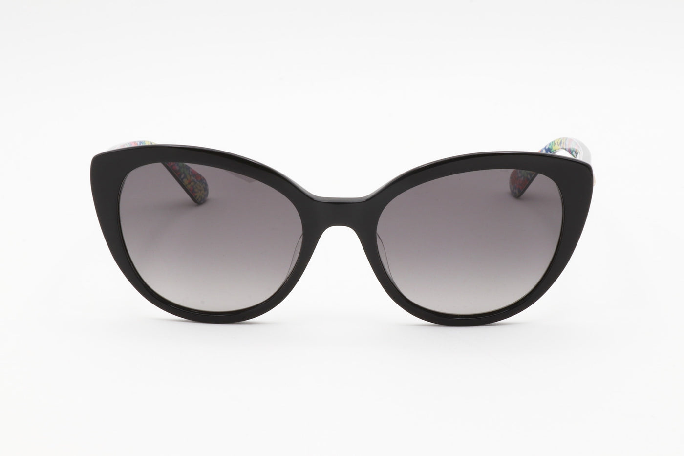 black front / multicolor floral temples variant main image