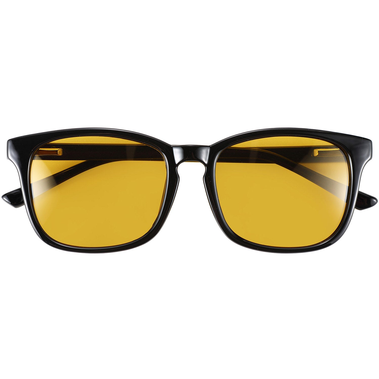 Night-time Driving Wayfarer Blue Light Blocking Glasses - Black