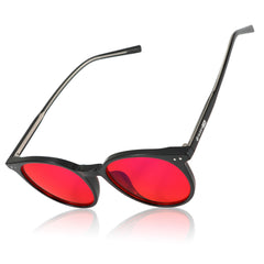 SleepAidMax Red Oracle Blue Light Glasses – Crystal