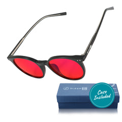 SleepAidMax Red Oracle Blue Light Glasses – Crystal