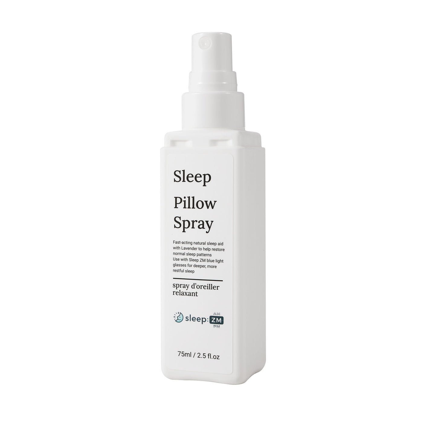 Sleep Pillow Spray bottle on a white background