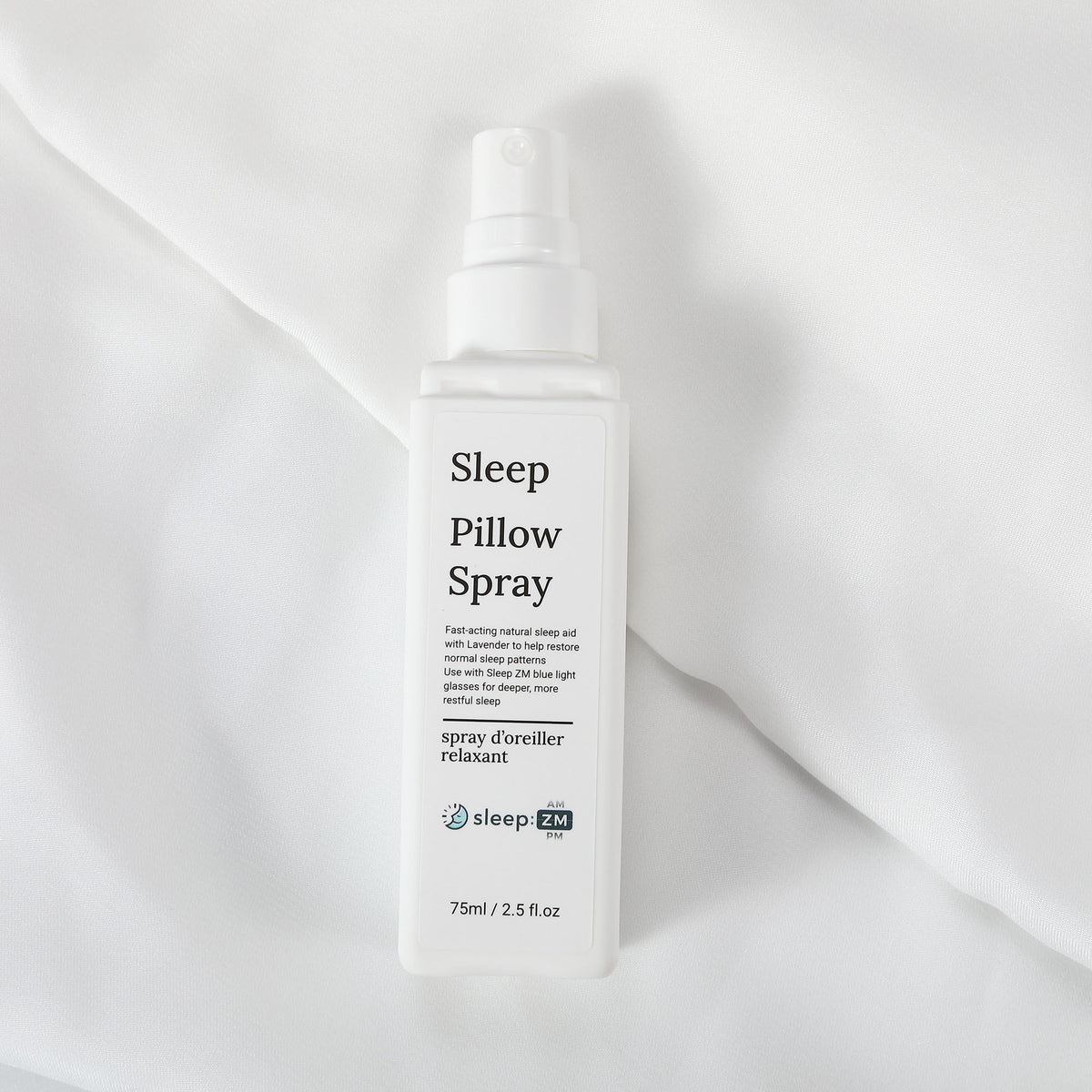 Sleep Pillow Spray bottle on a white background