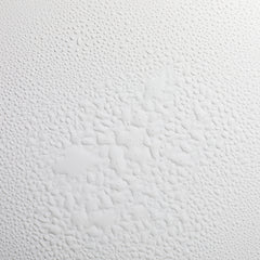 Close-up of a textured white surface
