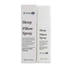 Sleep Pillow Spray packaging with text on a white background