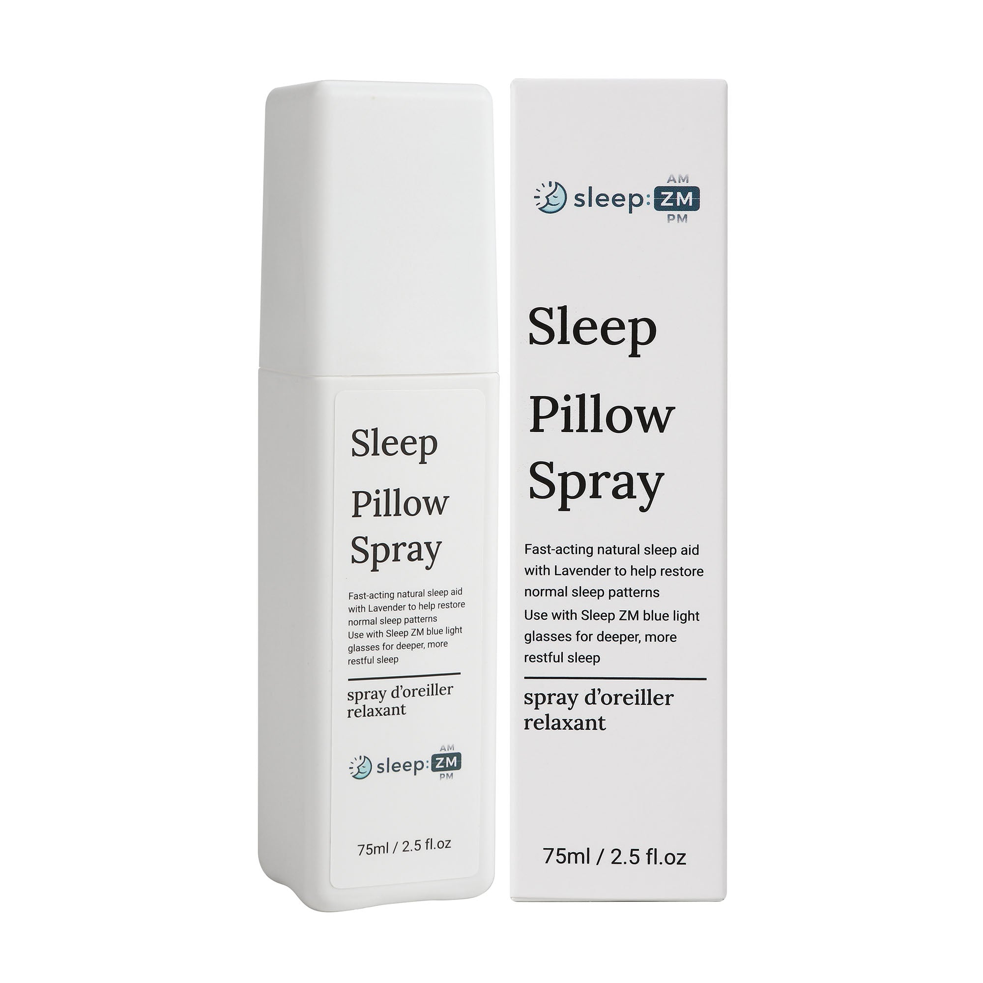 Sleep Pillow Spray packaging on a white background