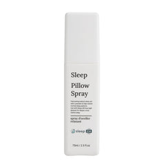 Sleep pillow spray bottle on a white background