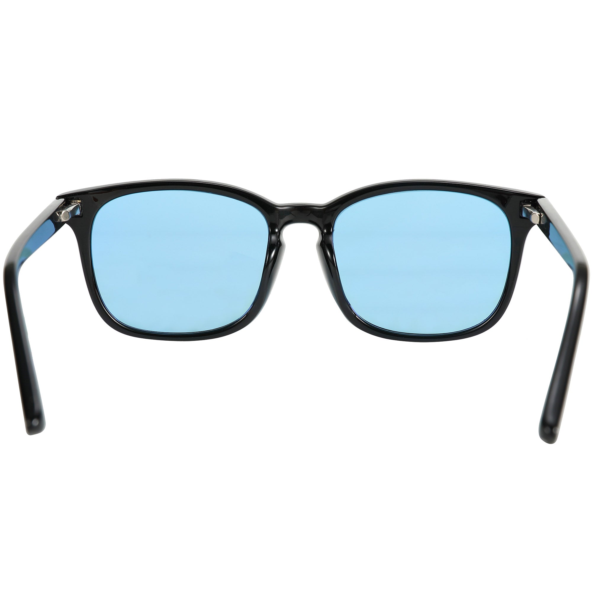 FlickerAid Black Wayfarer - Blue