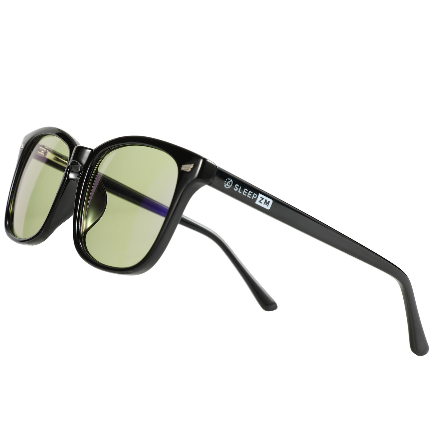 ColorAid Black Wayfarer - Green
