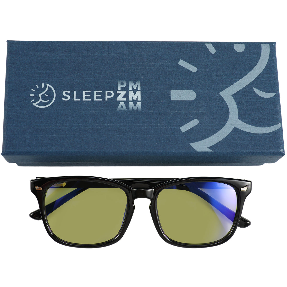 ColorAid Black Wayfarer - Green
