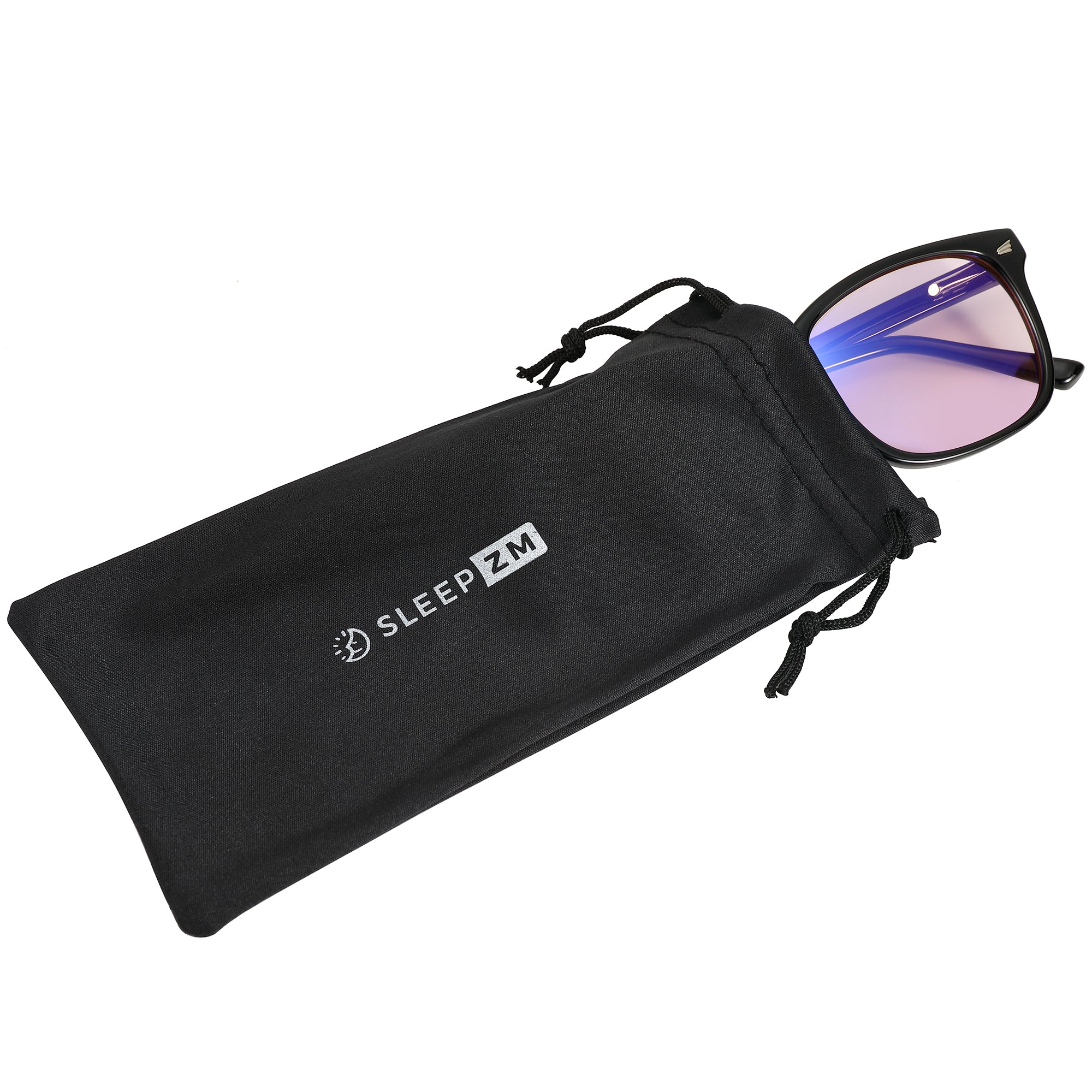 Calm Black Wayfarer - Lavender
