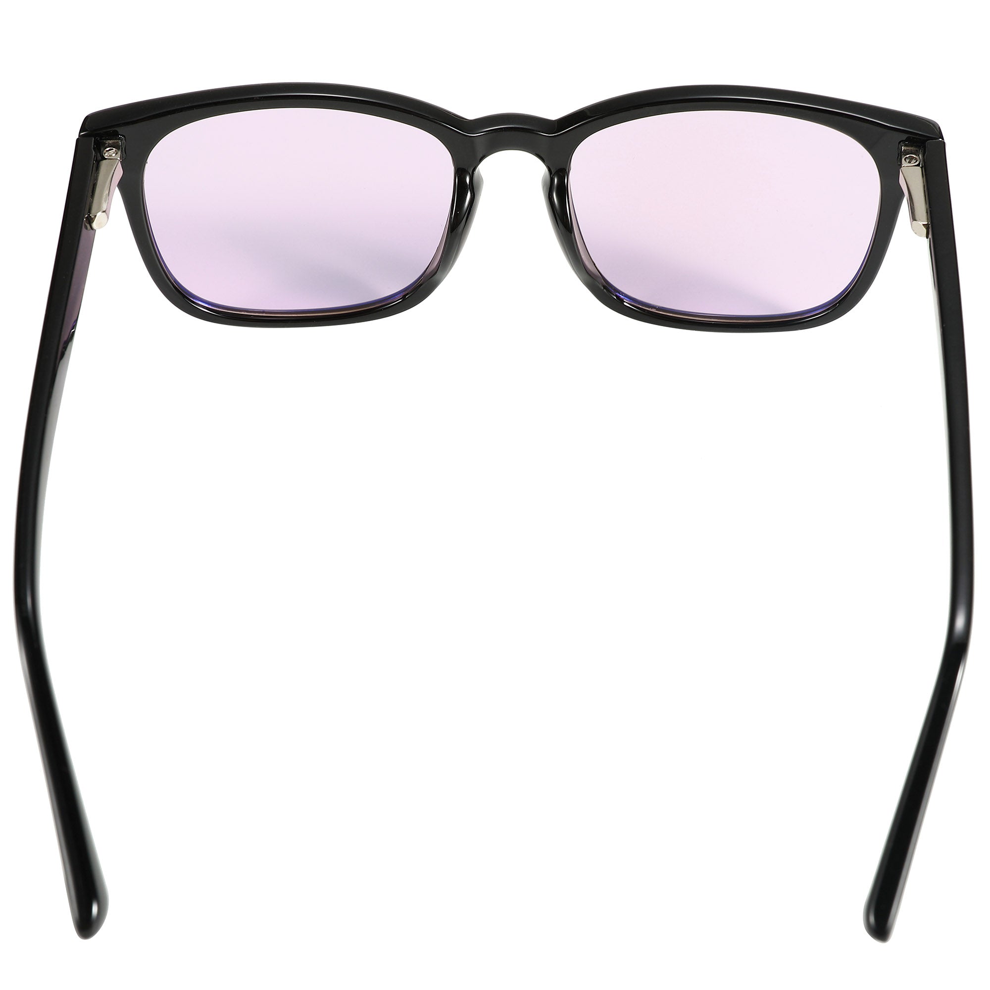Calm Black Wayfarer - Lavender