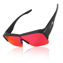 SleepAidMax Red XXL Fit Over Blue Light Glasses – Black