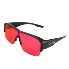 SleepAidMax Red XXL Fit Over Blue Light Glasses – Black