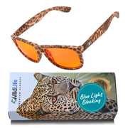 Leopard Print Style Blue Light Glasses and Sunglasses